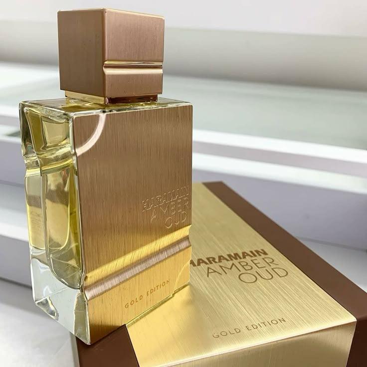 Perfume árabe importado Amber Oud Gold de Al Haramain