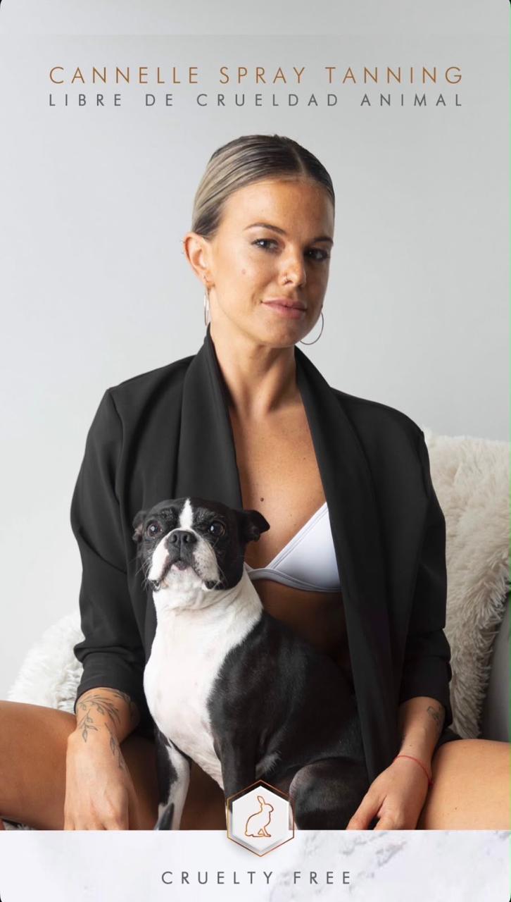 Cannelle Spray Tanning — libre de crueldad animal