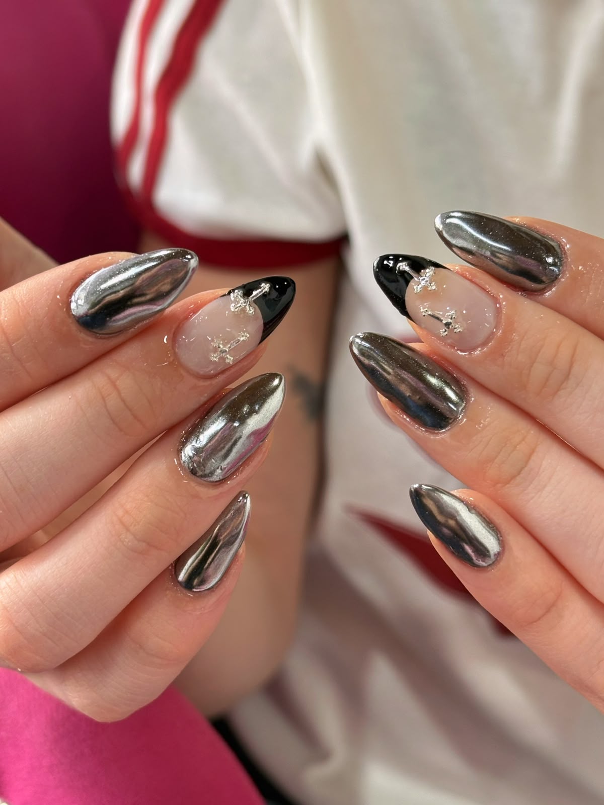 Chrome plateado