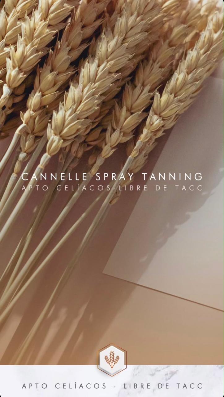 Cannelle Spray Tanning — apto celíacos